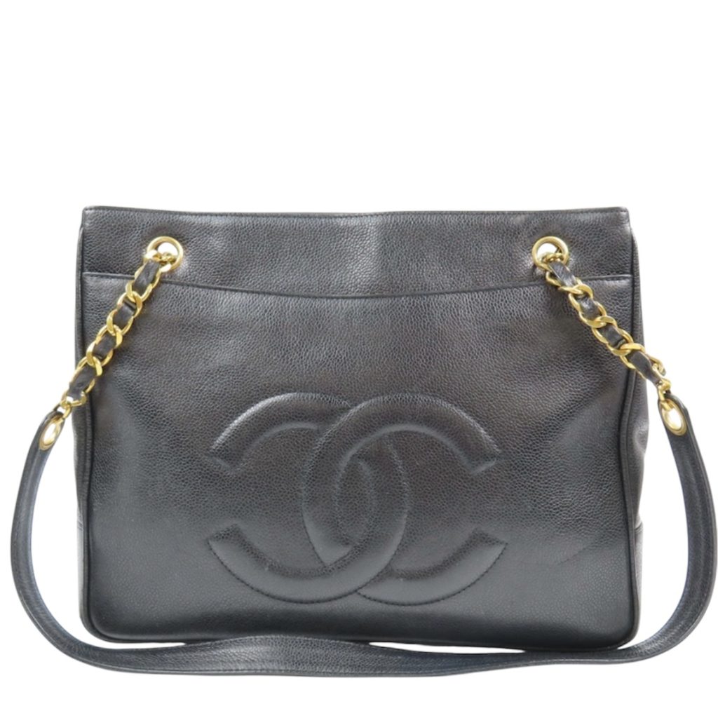 CHANEL シャネル デカココマーク チェーンショルダー バッグ
