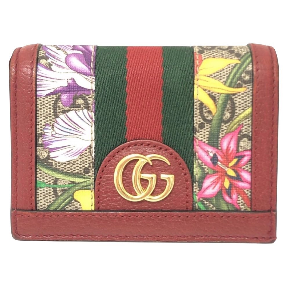 GUCCI グッチ オフディア GG フローラ ウォレット