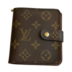 Louis Vuitton ルイ・ヴィトン モノグラム コンパクトジップ 財布