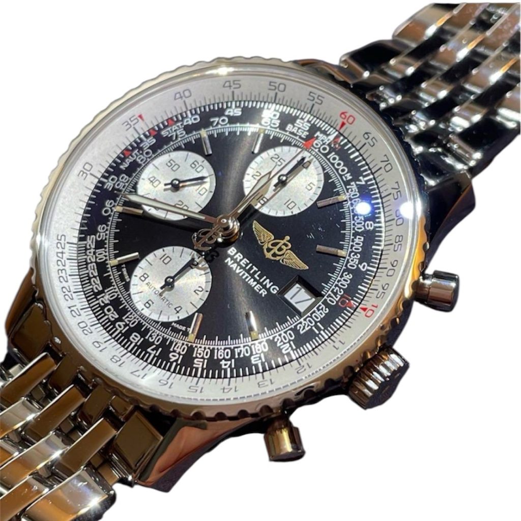 BREITLING ブライトリング オールドナビタイマー デイト A13022 クロノグラフ 自動巻き
