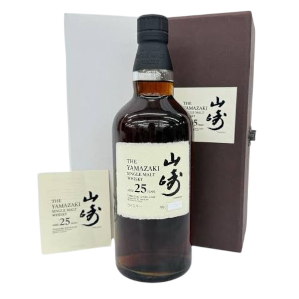 山崎 25年 箱付き ウィスキー