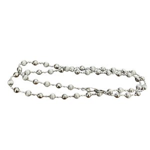 K18WG 18金ホワイトゴールド ネックレス