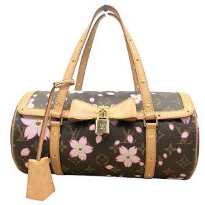 LOUIS VUITTON × 村上隆 ルイ・ヴィトン チェリーブロッサム モノグラム パピヨン M92009