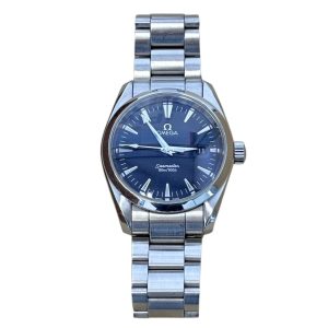 楽天市場】OMEGA オメガ 腕時計 6501/827 シーマスター ブルー