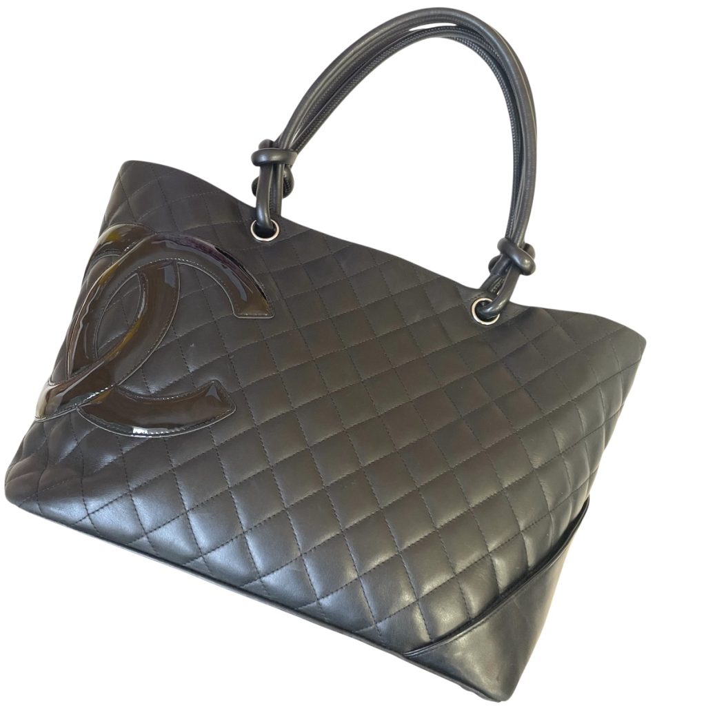 CHANEL シャネル カンボンライン トートバッグ