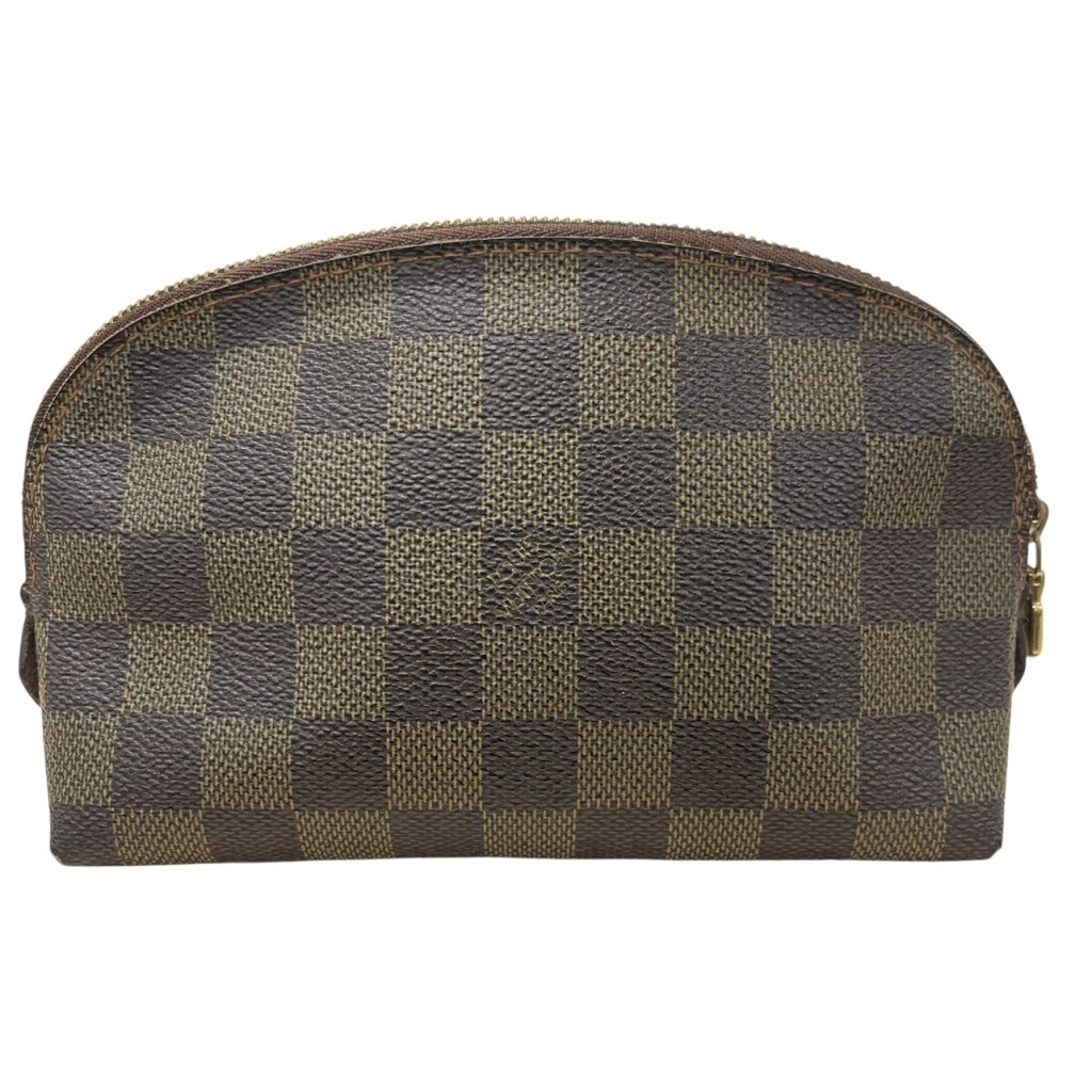 ルイ・ヴィトン LOUIS VUITTON ダミエ・エベヌ ポッシュ・コスメティック
