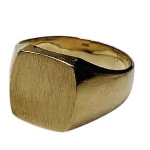 K18（18金）印台リング