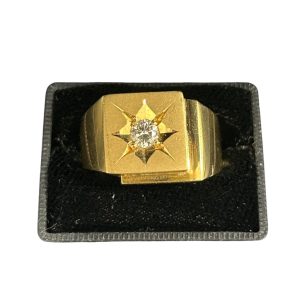 K18 18金 ダイヤモンド リング 指輪