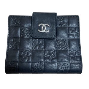 CHANEL(シャネル) アイコンライン Wホック 二つ折り財布