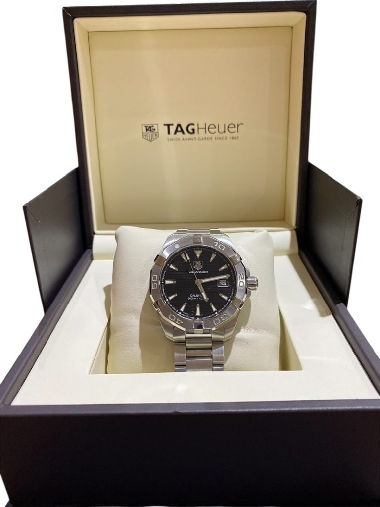 【TAG Heuer】タグホイヤー・WAY2110-0・アクアレーサー・デイト・自動巻き・メンズ腕時計・ブランド腕時計