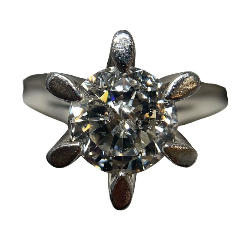 Pt900 リング ダイヤモンド 2.014ct