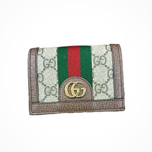 GUCCI GGスプリーム 二つ折り財布 タイガープリントの買取実績