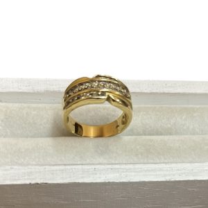 K18 18金 ゴールド リング ダイヤ ジュエリー 貴金属