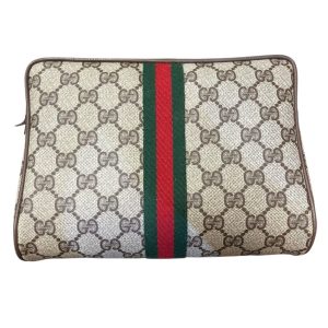 GUCCI GGプラス シェリーライン ポーチ