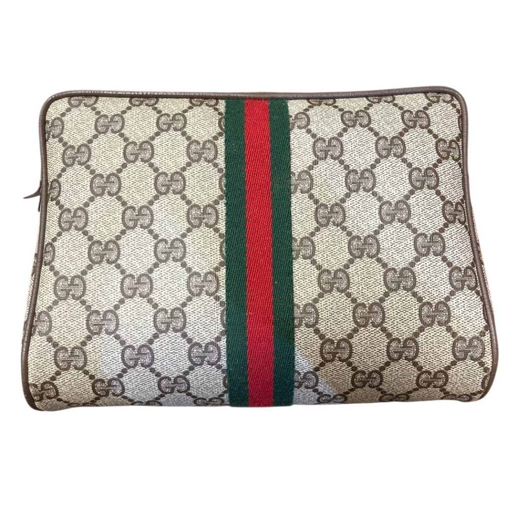 GUCCI GGプラス シェリーライン ポーチ