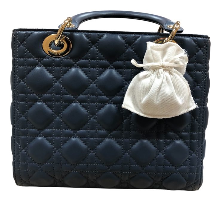 Christian Dior レディディオール ショルダーバッグ ラムスキン