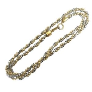 K18 / Pt850 コンビネックレス