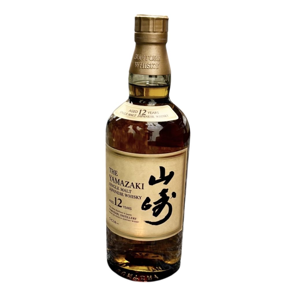 山崎12年 シングルモルト ウイスキー 箱無し(状態考慮)