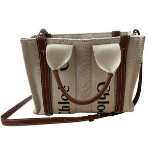 Chloé ウッディスモール トートバッグ 2wayバッグ