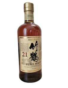 ニッカ 竹鶴 21年 箱なし │ NIKKA TAKETSURU PURE MALT 21 YEARS OLD