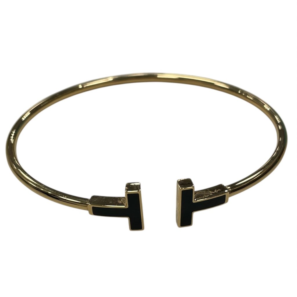 Tiffany&Co ティファニー Tワイヤー K18 ゴールド ブレスレット