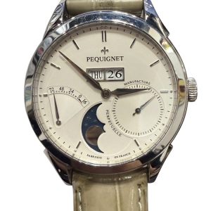 PEQUIGNET リュー ロワイヤル キャトルフォンクション ムーンフェイズ  9010433