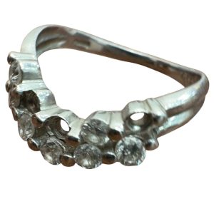 Pt900 メレダイヤ リング