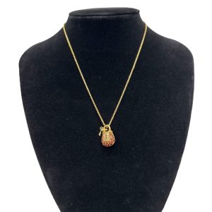 【函館 金買取】K18(750)ルビー&ダイヤモンドネックレスをお買取しました|石付きアクセサリーも歓迎