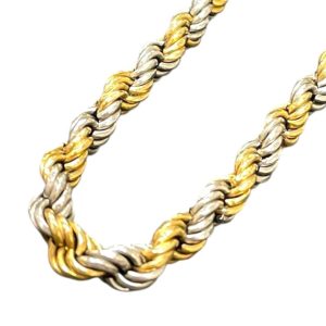 K18/Pt850 ネックレス