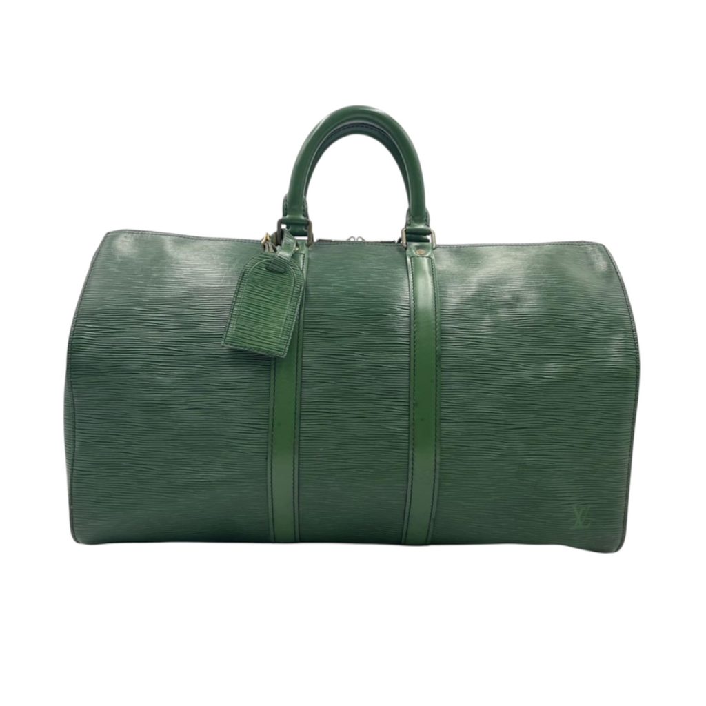 Louis Vuitton(ルイヴィトン) エピ キーポル 50 レザー ボストン バッグ