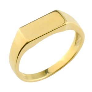 K18(18金)　印台リング