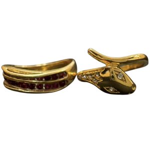 K18（18金）　リング　石あり　おまとめ