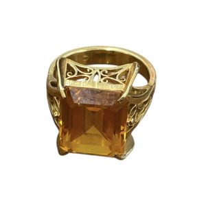 K24リング シトリン 15ct