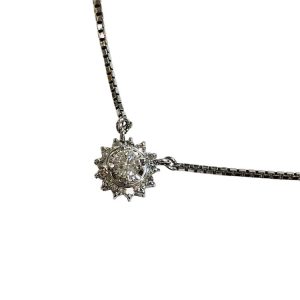 Pt950 ダイヤモンド ネックレス