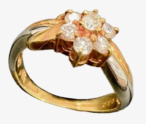 K18 18金  金　地金　リング