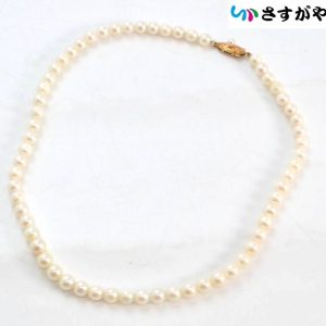 真珠 パール ネックレス K18 アクセサリー