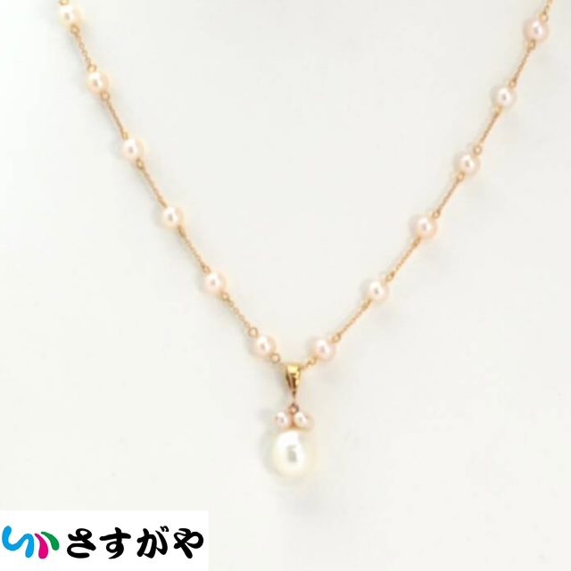 MIKIMOTO ミキモト パール ネックレス K18