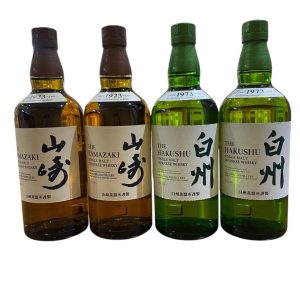 【ジャパニーズウイスキーおまとめ】白州NV・山崎NV・サントリーウイスキー・シングルモルト・お酒