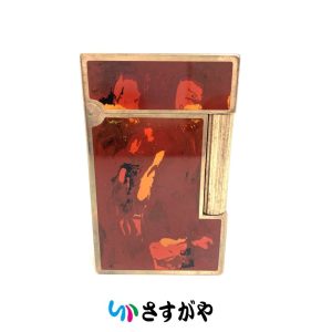 ☆ S.T.Dupont デュポン ガスライター 漆 赤うるし 都彭 - メルカリ