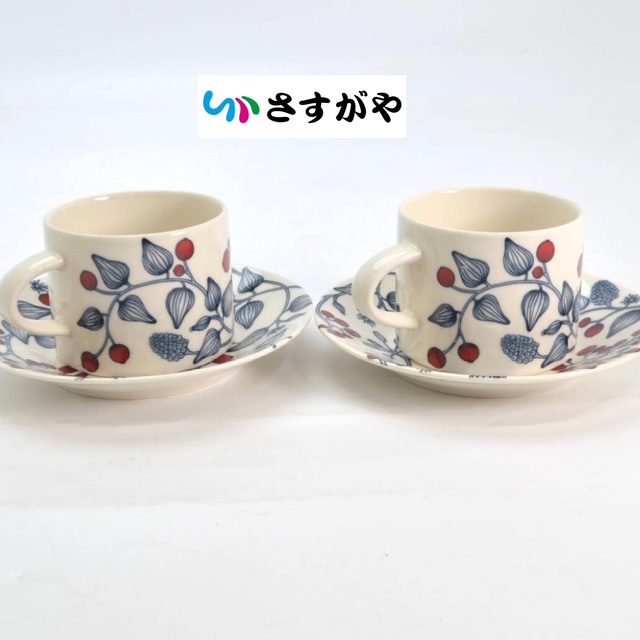 ARABIA アラビア ルノ フロストベリー カップ＆ソーサーの買取実績 