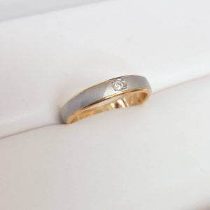 ダイヤモンド0.05pt900リング ダイヤモンド リング 0.05ct 選べる地金 Pt900 K18YG,PG - メルカリ