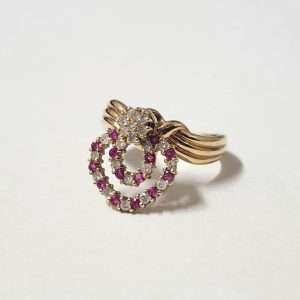 18金 (K18) ルビー ダイヤモンド リング ジュエリー 貴金属 | 根室市西浜町