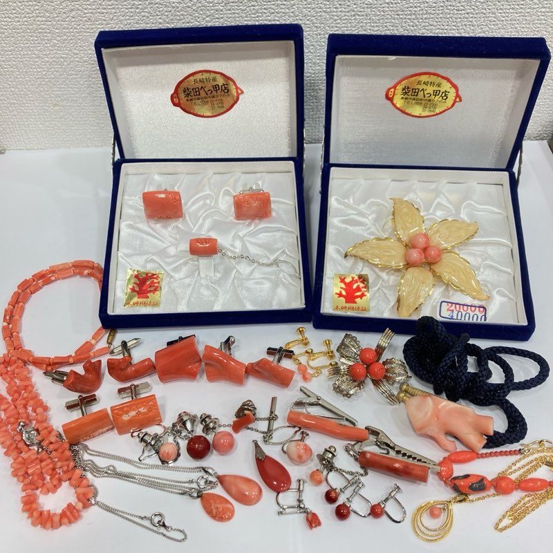 珊瑚 アクセサリー