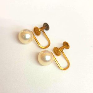 K18 パールイヤリング