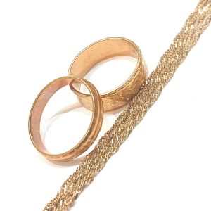 18金 ネックレス リング