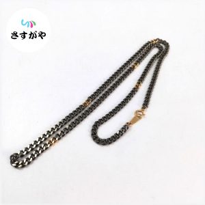 K18 Ti コンビ ネックレス