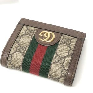 GUCCI GGスプリーム 2つ折り財布