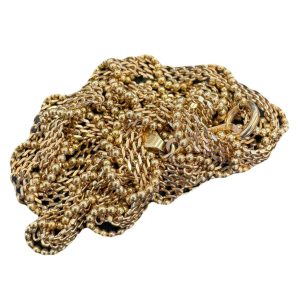 ネックレス　アクセサリー　18金　K18　地金