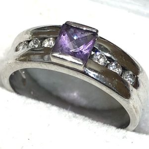 K14WGアメジストリングの買取実績 | 買取専門店さすがや
