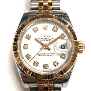ロレックス ROLEX Ref.179171G デイトジャスト レディース 白文字盤